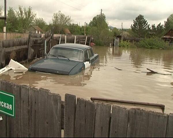 Абакан, наводнение 2014 г. Фото:@abakannews